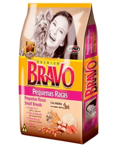 Racao Bravo Pequenas Racas 1kg