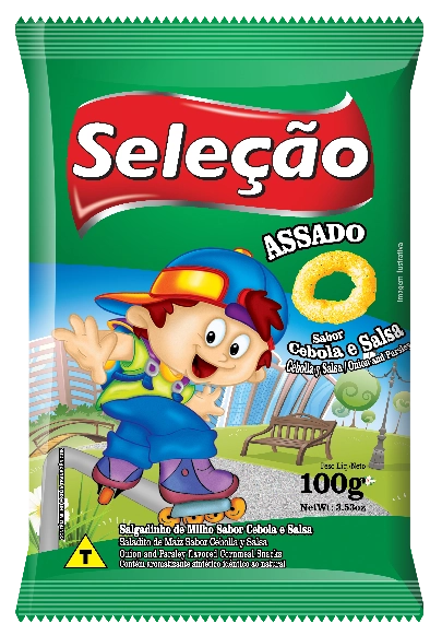 Salgadinho Selecao 100g Cebola/salsa
