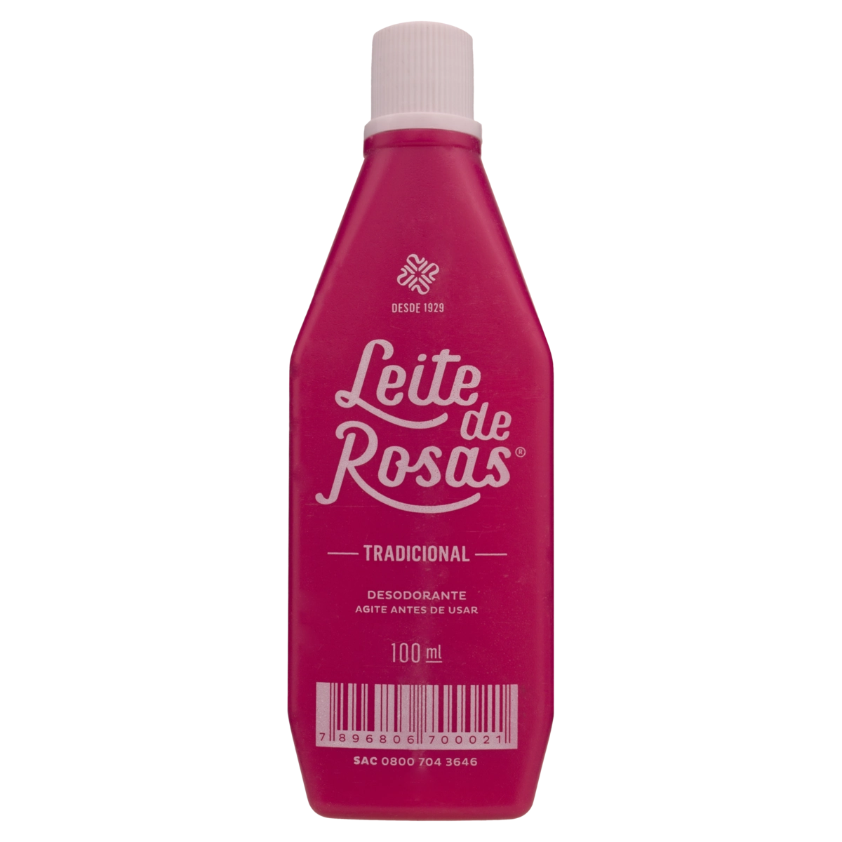 Loção De Limpeza Tradicional Leite De Rosas 100ml