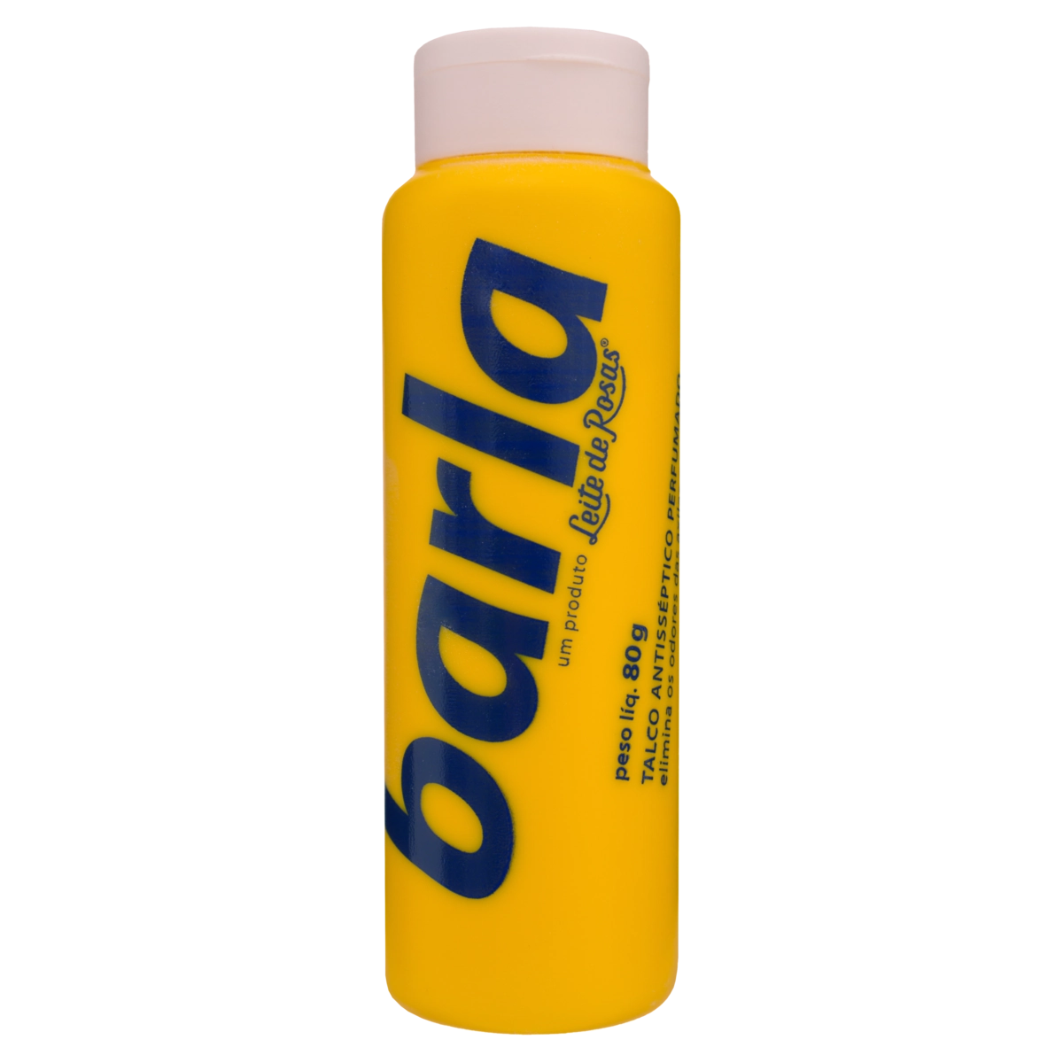 Talco Antisséptico Perfumado Leite De Rosas Barla Frasco 80g