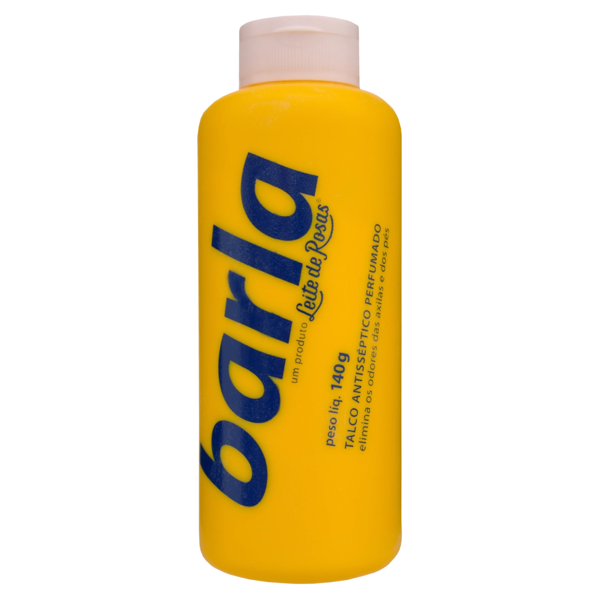 Talco Antisséptico Perfumado Leite De Rosas Barla Frasco 140g
