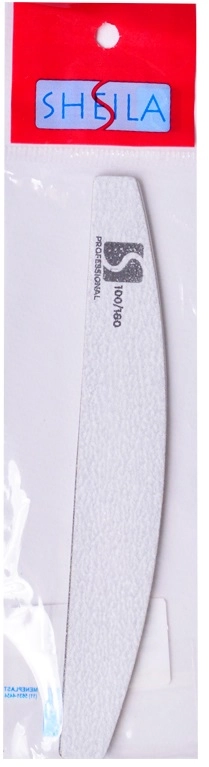 Lixa Unha Sheila Boomerang Branca 100/180 1407