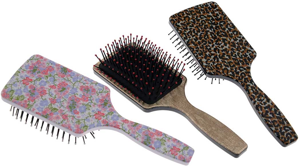 Escova Cabelo Marilu Decorada Quad