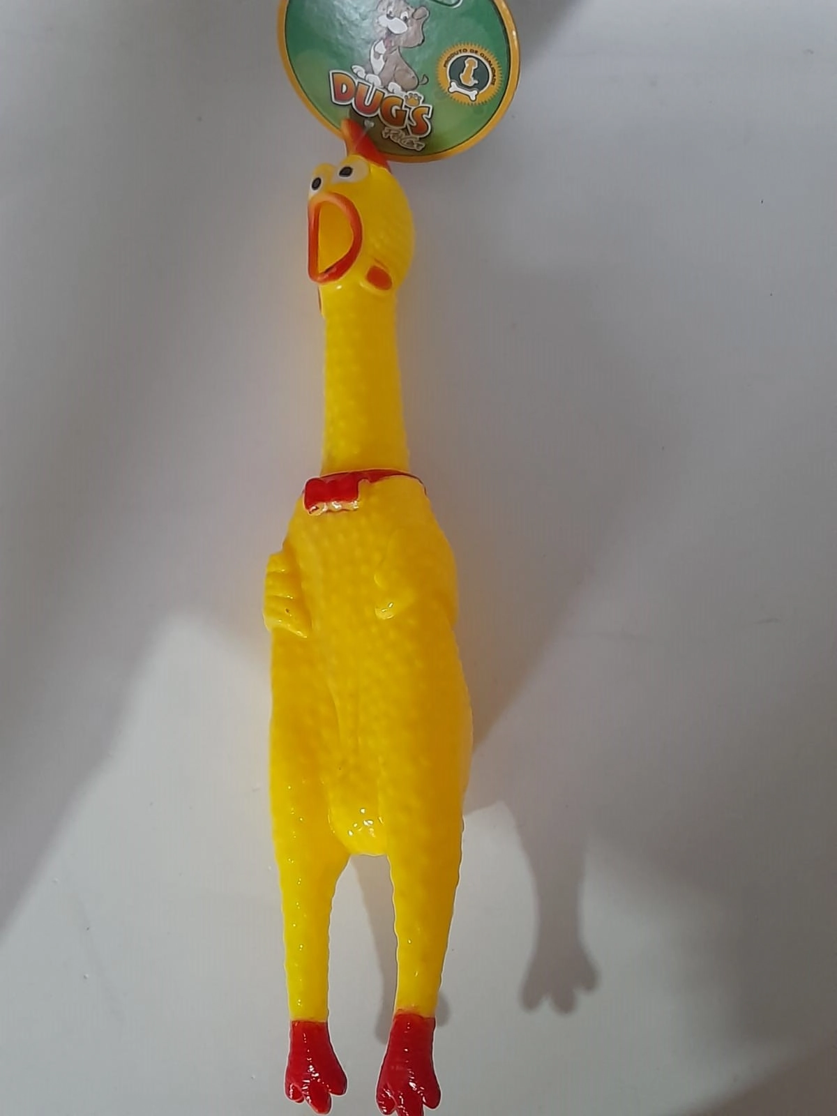 Brinq Dugs Frango Sonoro Vinil 30cm