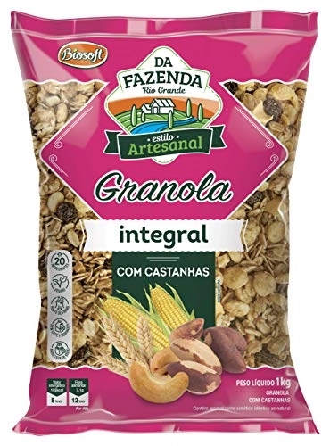 Granola Biosoft Castanha 1kg Bio Soft