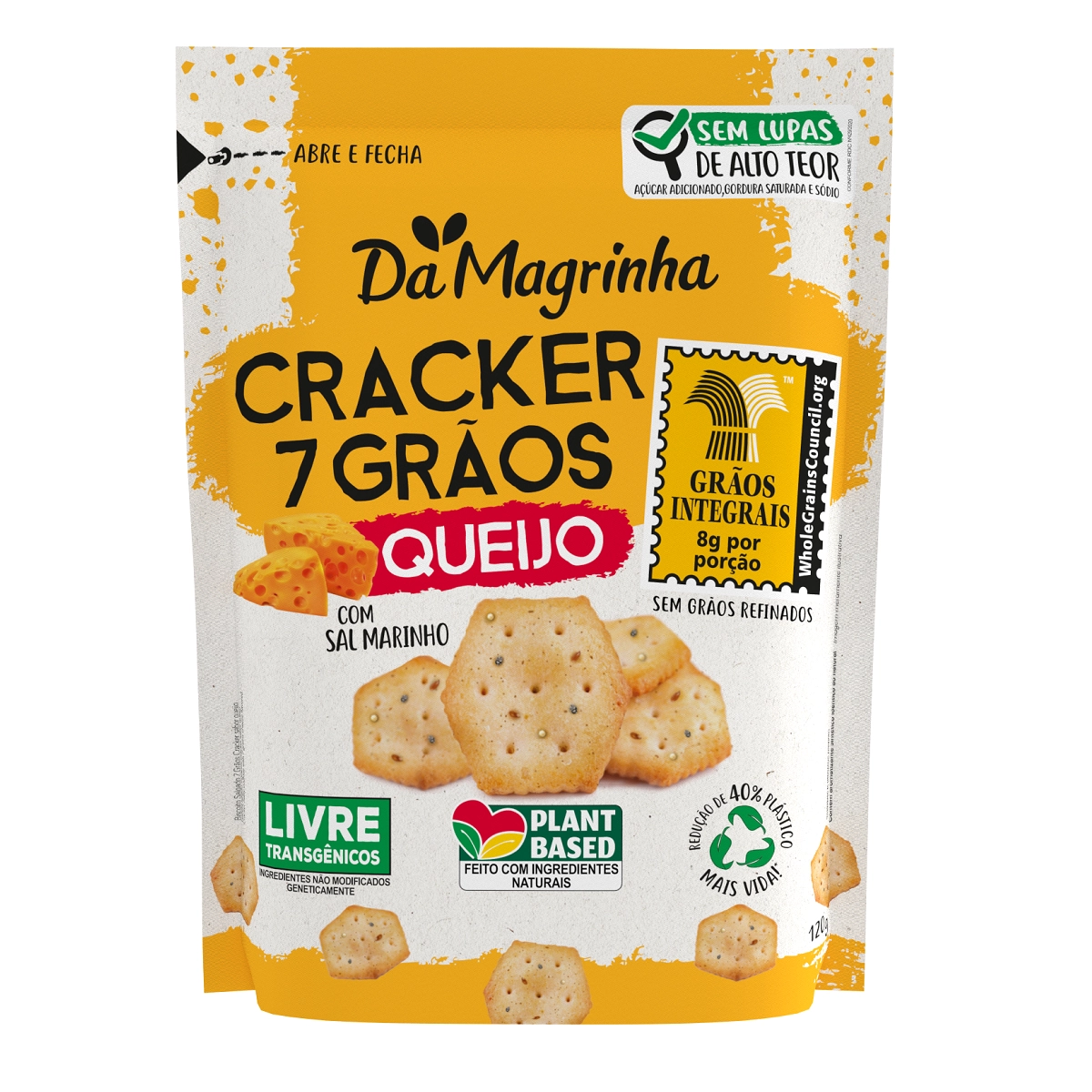 Bisc.magrinha 120g Cracker 7 Graos Queij