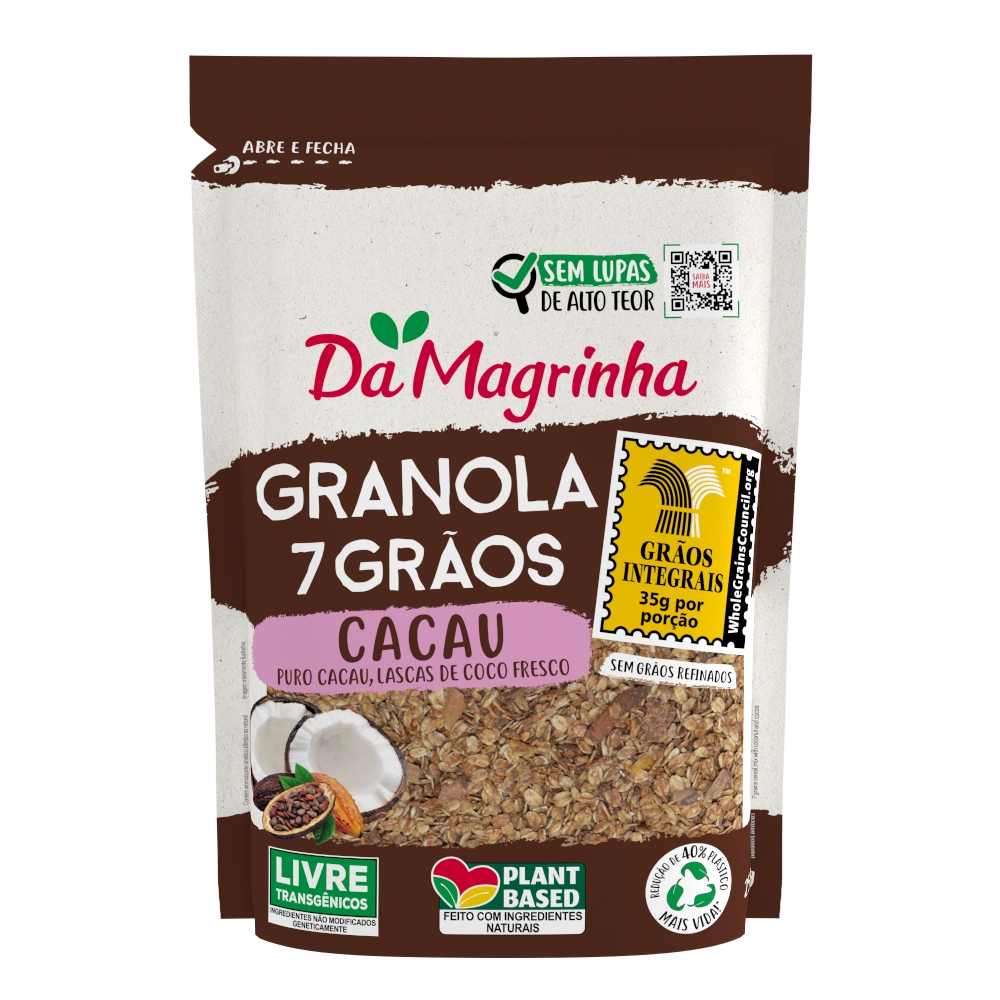 Granola Da Magrinha Cacau 300gr