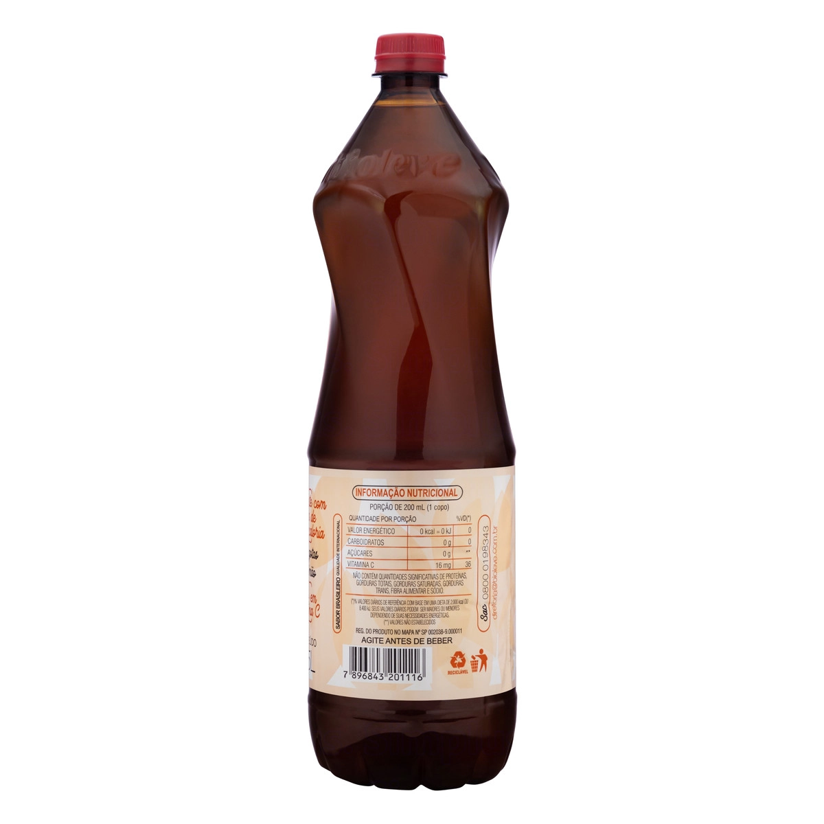Chá Mate Zero Açúcar Bioleve Garrafa 1,5l