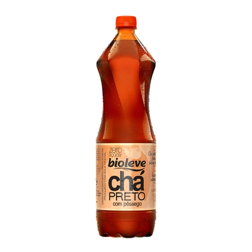 Chá Preto Com Pêssego Bioleve Garrafa 1,5l