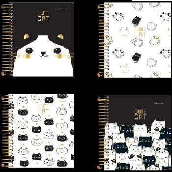 Cad Cd Esp 1/4 80f Cute Cat