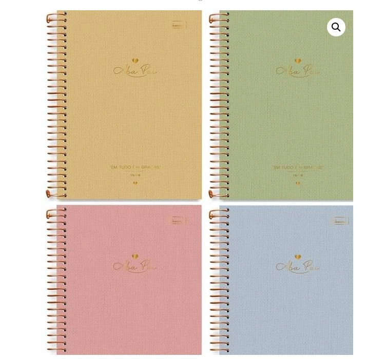 Caderno Esc 01x1 Aba Pai