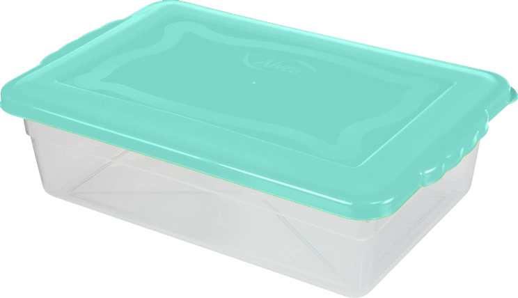 Caixa Organiz. Alves Plastic 4,5l Leitosa