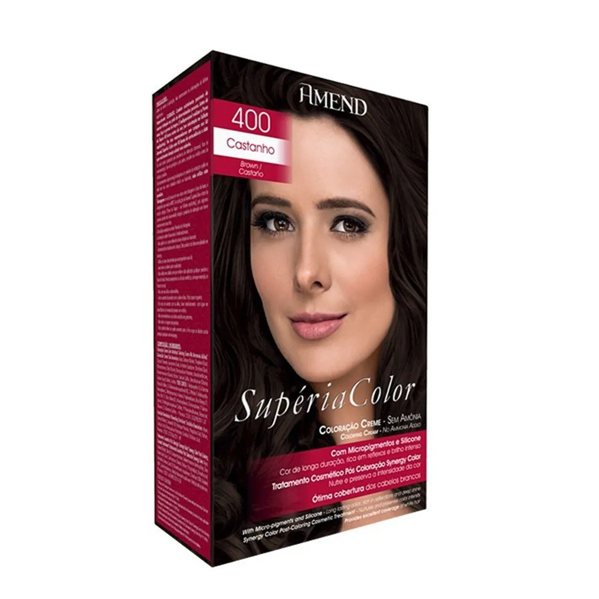 Kit Tonalizante Supéria Color Amend Castanho 400