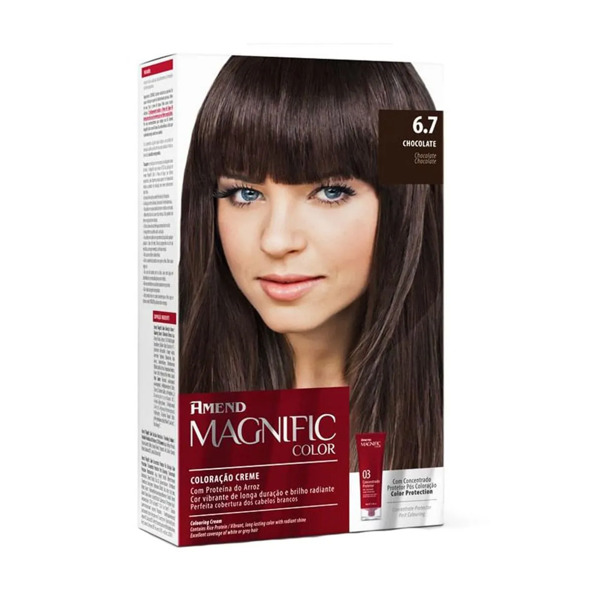 Kit Coloração Magnific Color Amend Chocolate - 6.7
