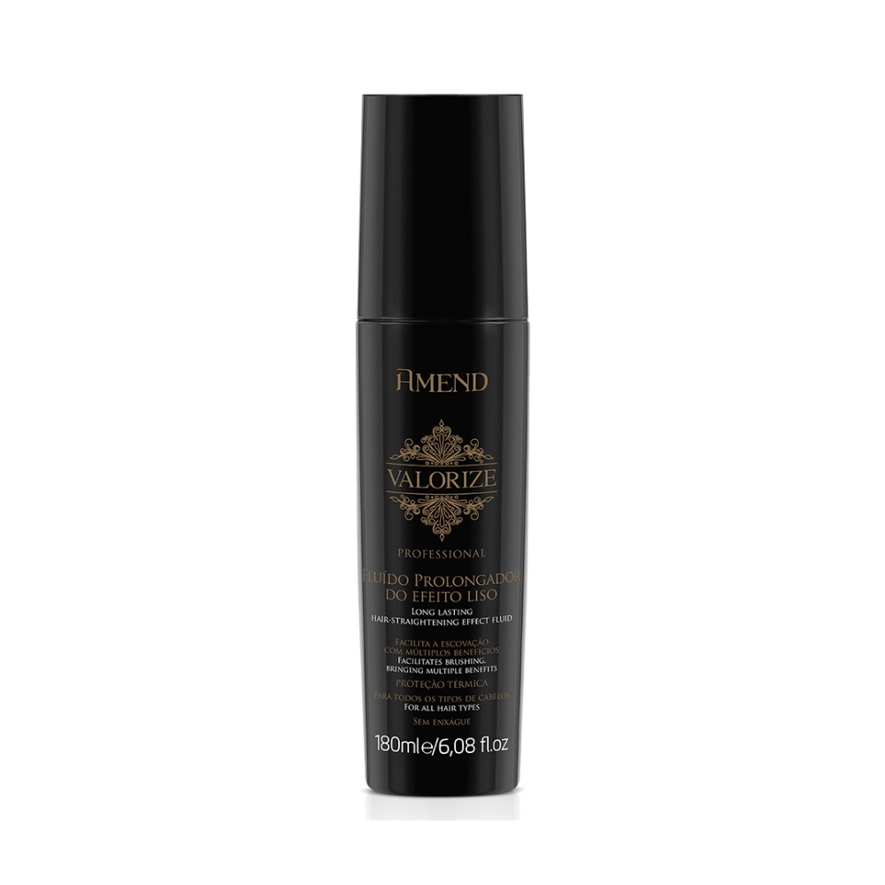 Fluido Amend Valorize Prolongador Do Efeito Liso 180ml