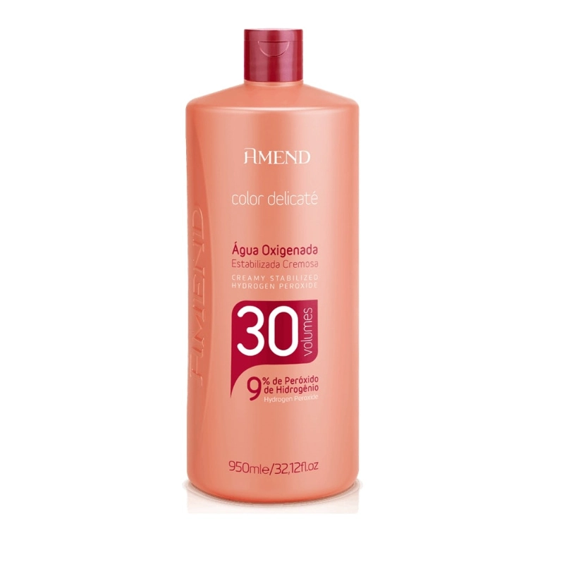 Agua Oxigenada Color Delicate 950ml 30 Volumes Amend