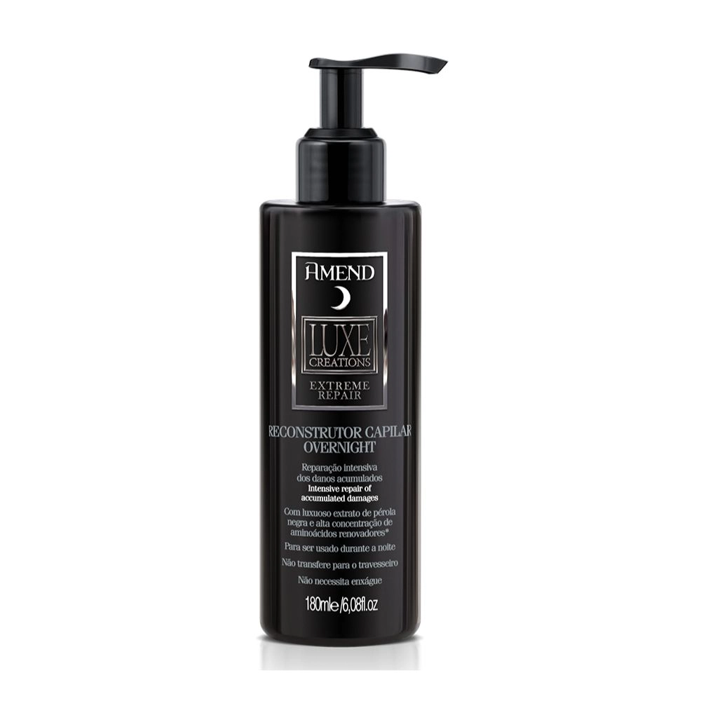 Reconstrutor Capilar Overnight Luxe Creations Extreme Repair 180ml