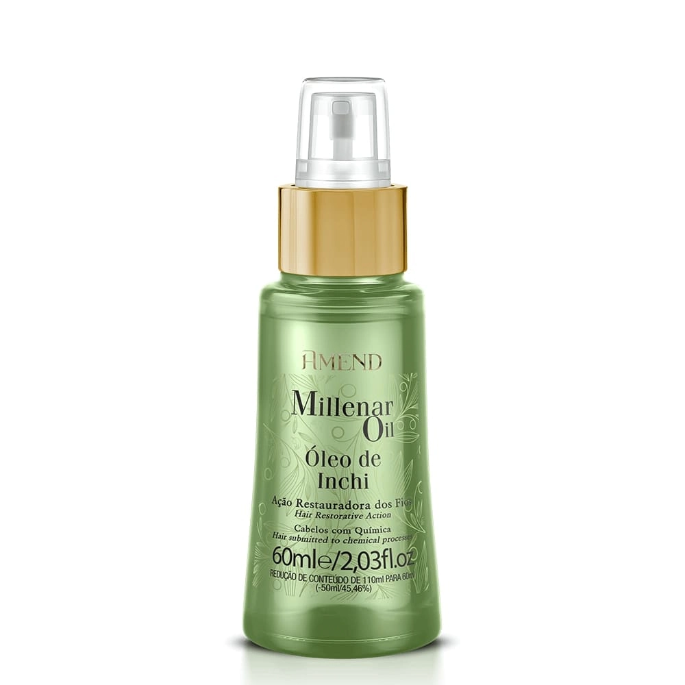 Oleo Capilar De Inchi Amend Propriedades Restauradoras 60ml