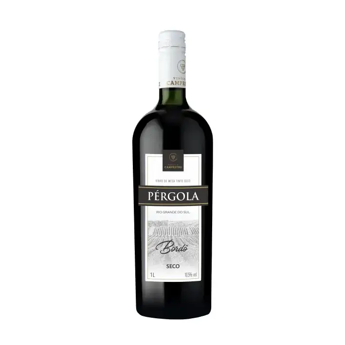 Vinho Bordo Pergola 1l Tinto Seco