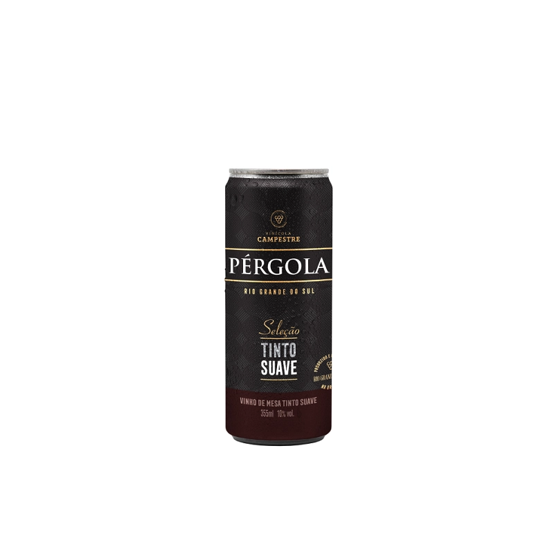 Vinho Pergola 355ml Tinto Suave