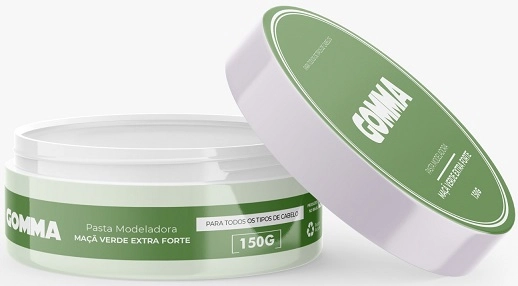 Gomma Pasta Modeladora 150g. Maca Verde