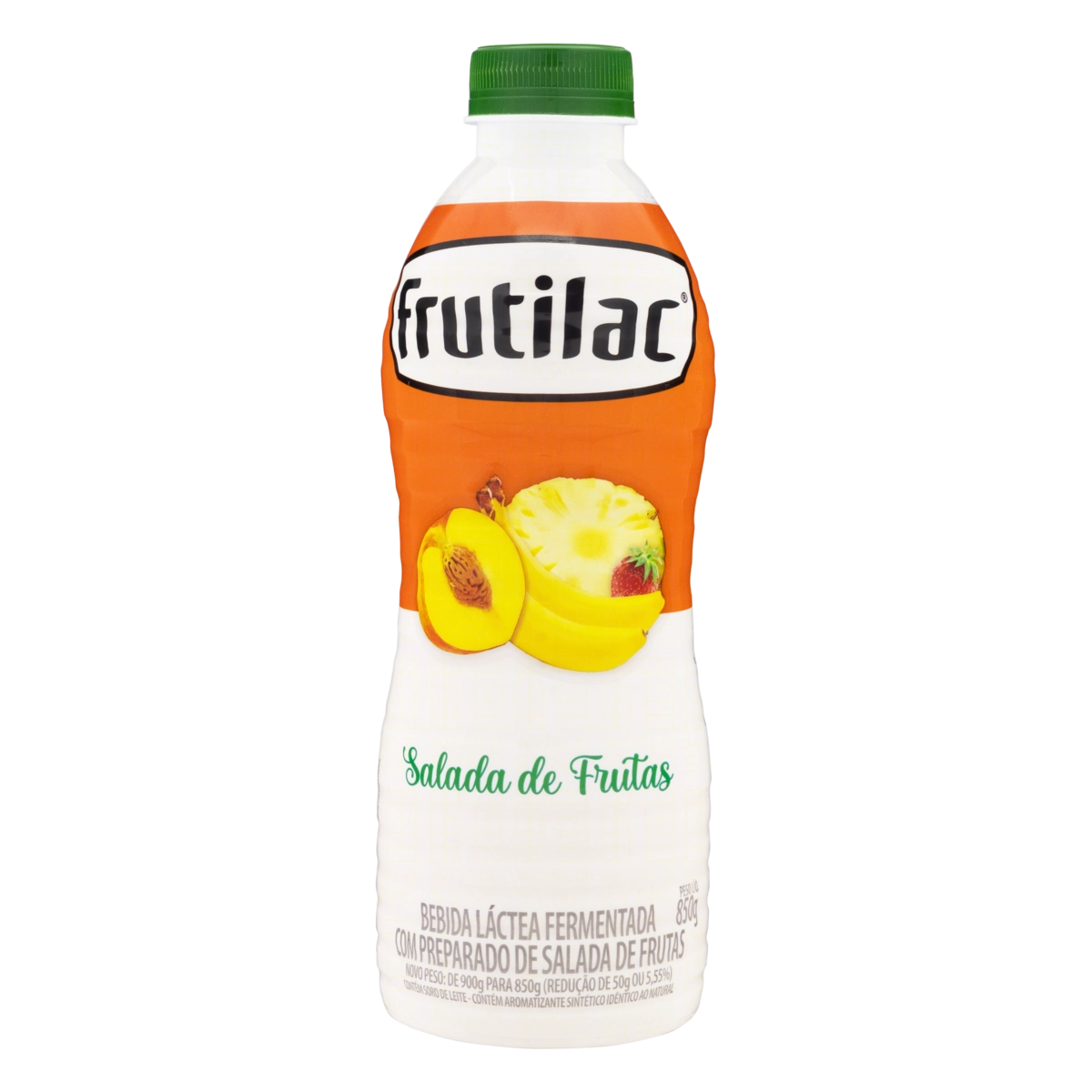 Bebida Láctea Fermentada Salada De Frutas Frutilac Garrafa 850g