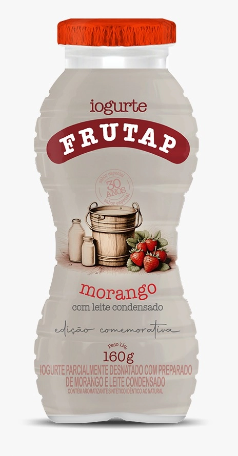 Iog Frutap 160g Morango C/ Leite Condensado