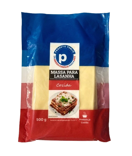 Massa Lazanha Public 500g