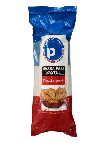 Massa Pastel Public 1kg Rolo