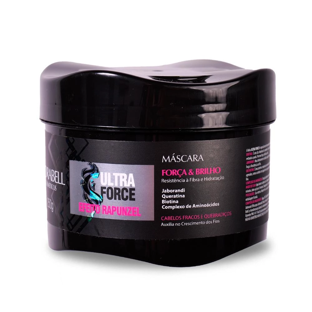 Máscara De Hidratação Ultra Force Crescimento Acelerado Hidrabell 250g