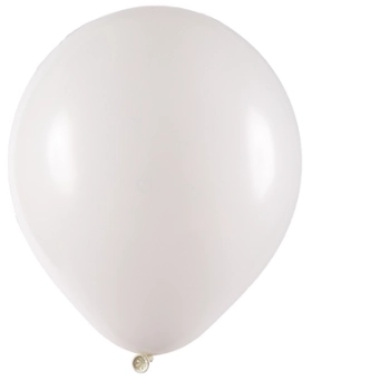Balao Liso 12 Redondo Branco C/50 Art Latex