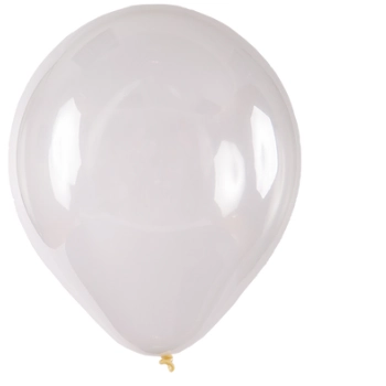 Balao Liso 12 Redondo Cristal C/50 Art Latex