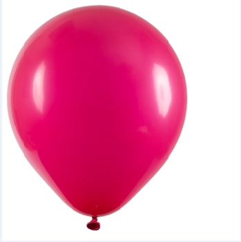 Balao Liso 12 Redondo Fucsia C/50 Art Latex