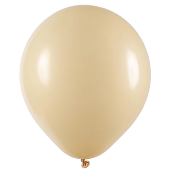 Balao Liso 12 Redondo Bege C/50 Art Latex