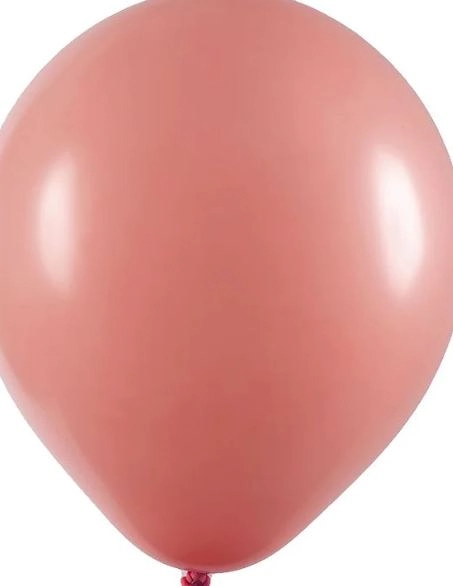 Balao Liso 24 Rose C/3 Art Latex