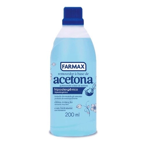 Removedor De Esmalte Farmax Frasco 200ml
