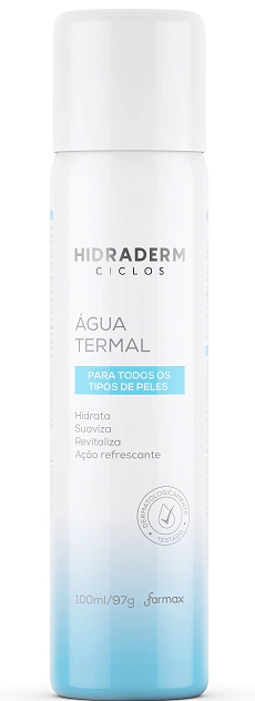 Agua Termal Hidraderm Ciclos Todos Os Tipos De Pele 100ml,,