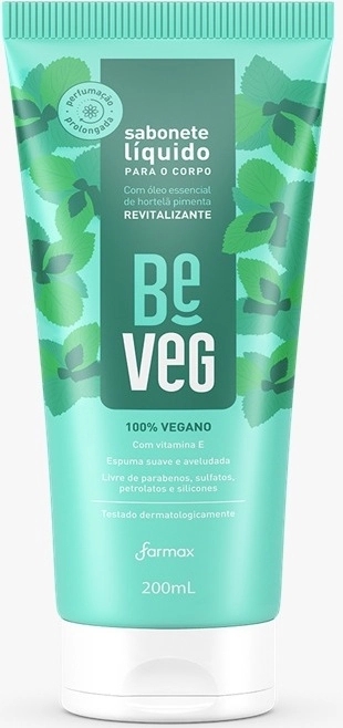 Sabonete Líquido Corporal Revitalizante Beveg Bisnaga 200ml