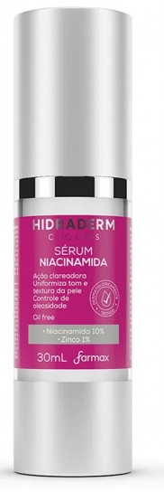 Sérum Niacinamida Hidraderm Ciclos Caixa 30ml