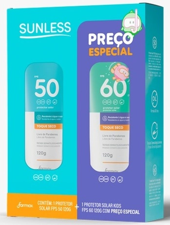 Prot Solar Sunless F50 120 Fps 60 Kids
