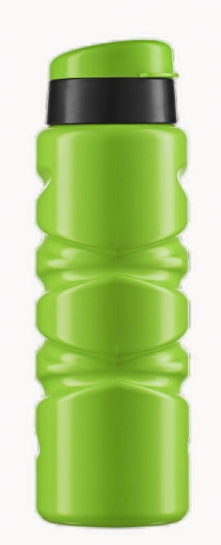 Garrafa Squeezze Style Vd Flouorescente 750ml 1128 Bandeirante