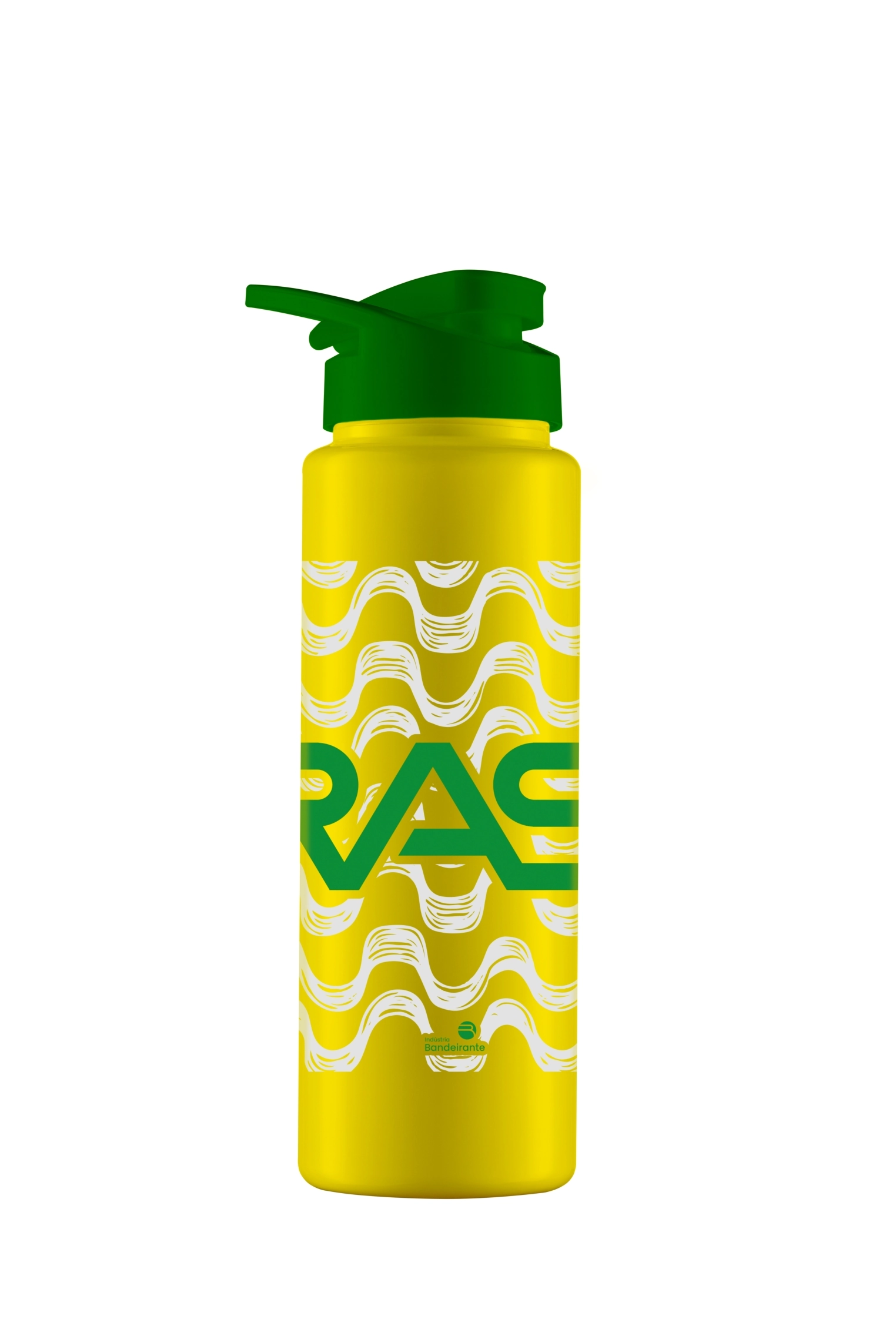 Garrafa Squeeze Sport 750ml Brasil Amarelo