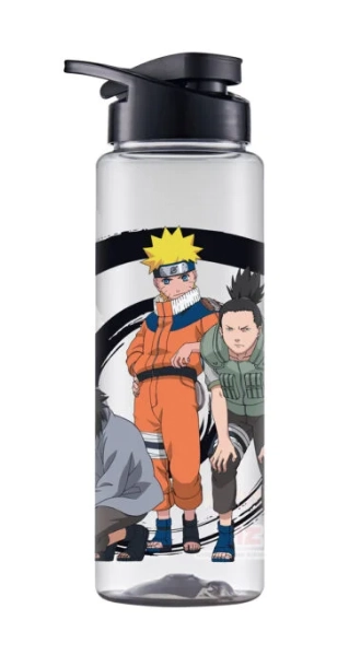 Garrafa Squeeze Sport Naruto Turma 750ml 1765 Bandeirante