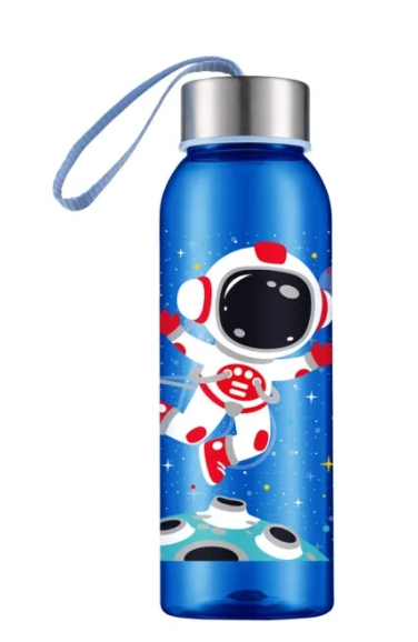 Garrafa Squeeze Astronauta Azul 500ml 2484 Bandeirante