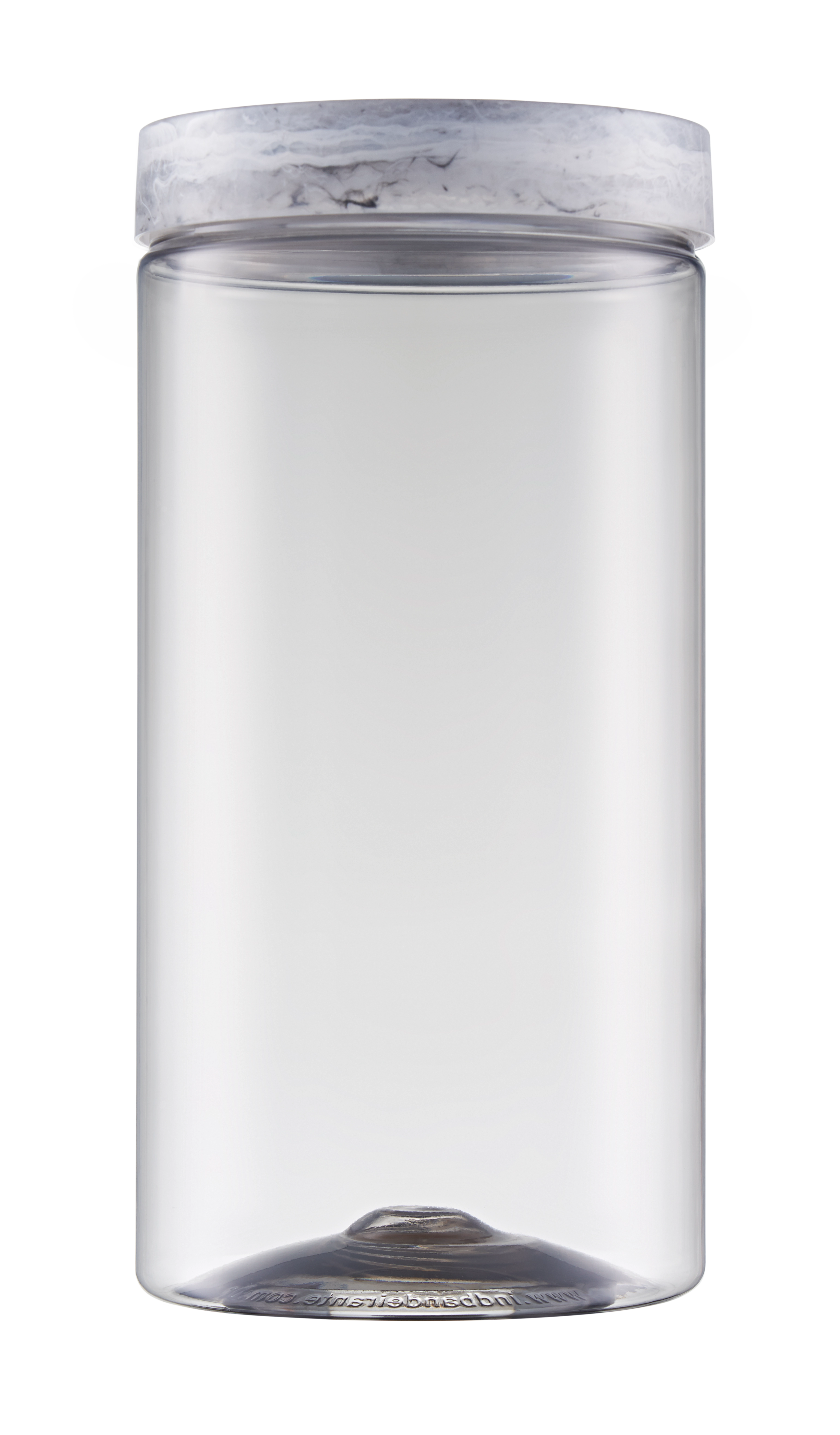 Pote Pet Tr 2.000 Ml Branco Carrara 2530 Bandeiran