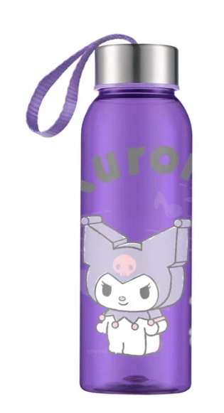 Garrafa Squeeze Kuromi Violeta 500ml 2884 Bandeirante
