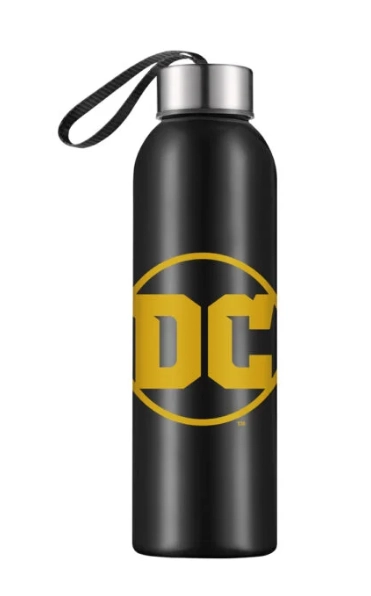 Garrafa Squeeze Justice League Preto 800ml 3185 Bandeirante