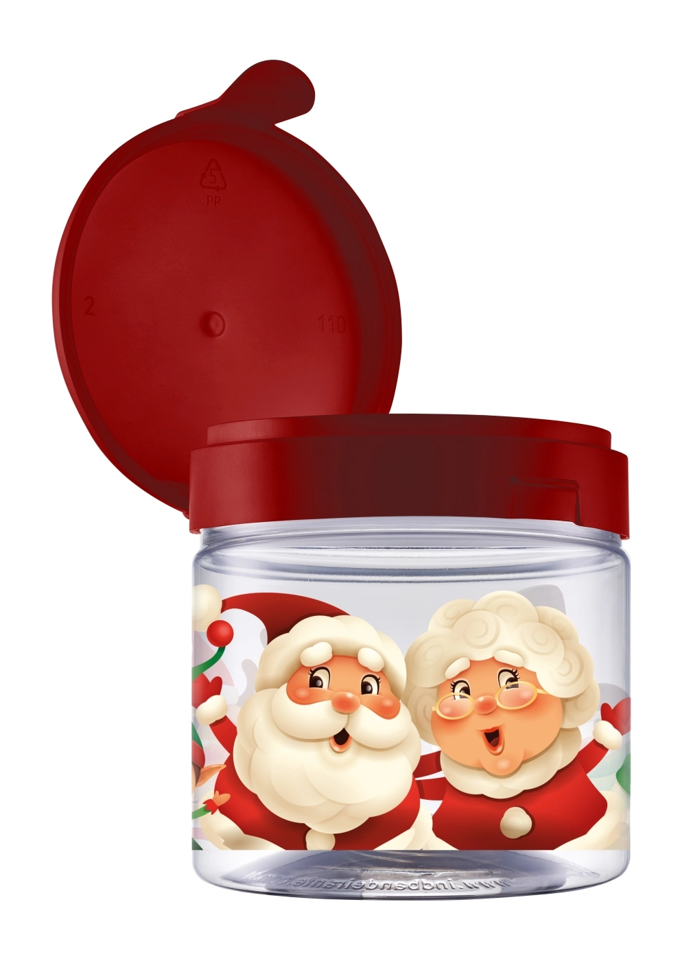 Pote Bandeirante 1l Papai E Mamae Noel