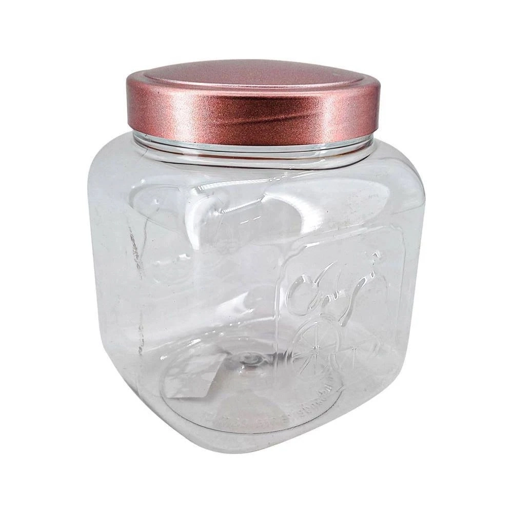 Pote Pet Tr 1.000ml Quad Mat Rose
