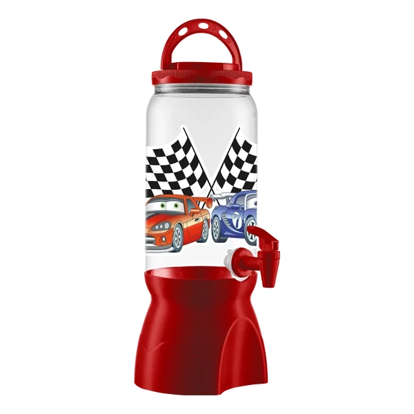 Pote Torneira Kids Carros 2.7l Com Base/7171/bandeirante